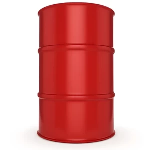 Iron Open Top Drum Capacity 220 Liter Thickness 0,9 mm Red Color | Matkel Store